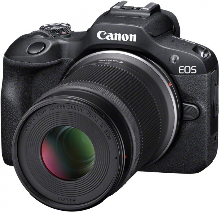 Canon EOS R100 mikrosystemkamera + RF-S 18-45 mm IS STM + RF-S 55-210 mm F5-7.1 IS STM-objektiver