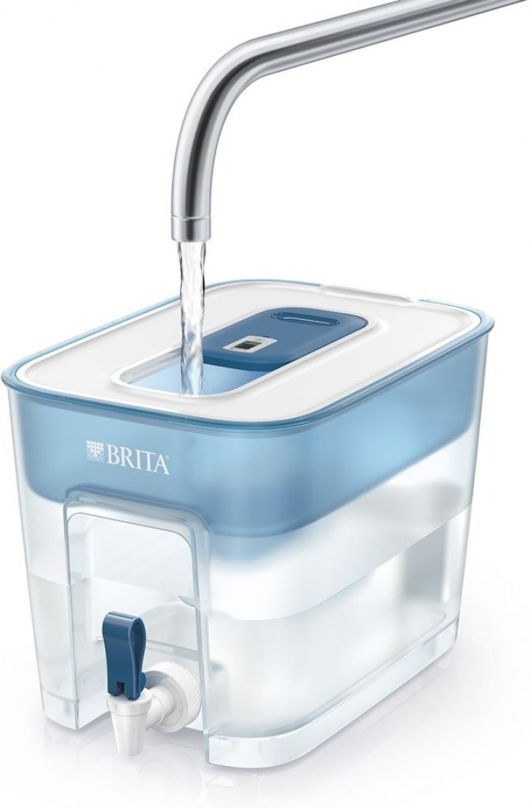 BRITA Flow vandfiltreringstank med dispenser, 8,2 l BRITA Flow vandfiltreringstank med dispenser, 8,2 l