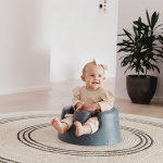 Bumbo Floor Seat - babysæde, kølig grå