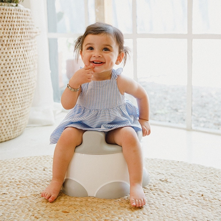 Bumbo Step N Potty - skammelpotte, cool grey