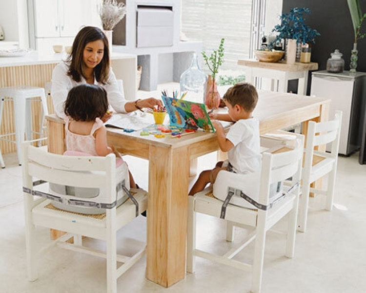 Bumbo Multi Seat - Sæde til småbørn, pulverblå