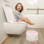Bumbo Step N Potty - skammelpotte, vugge pink