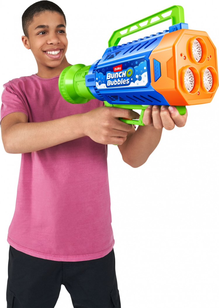 BUNCH O BUBBLES Mega Bubble Blaster - stor motoriseret boblepistol
