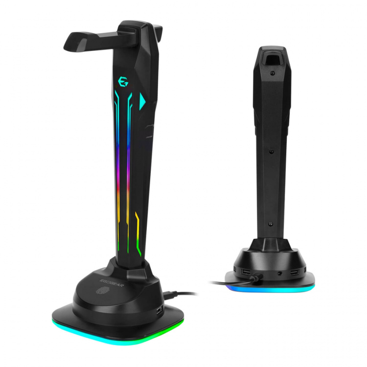 EgoGear Headsetstander SAC1 RGB 4xUSB-port Type-C 1m
