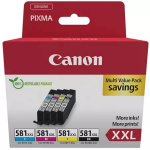 Canon Blæk 1998C007 CLI-581XXL Multipak Canon Blæk 1998C007 CLI-581XXL Multipak