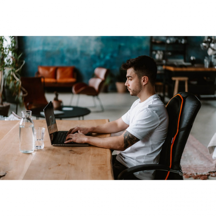 MEDIVON Massagesæde Cozy Mesh Sort