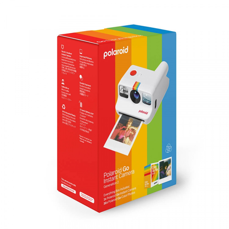 Polaroid Kamera Go Gen. 2 Everything Box Hvid Polaroid Kamera Go Gen. 2 Everything Box Hvid