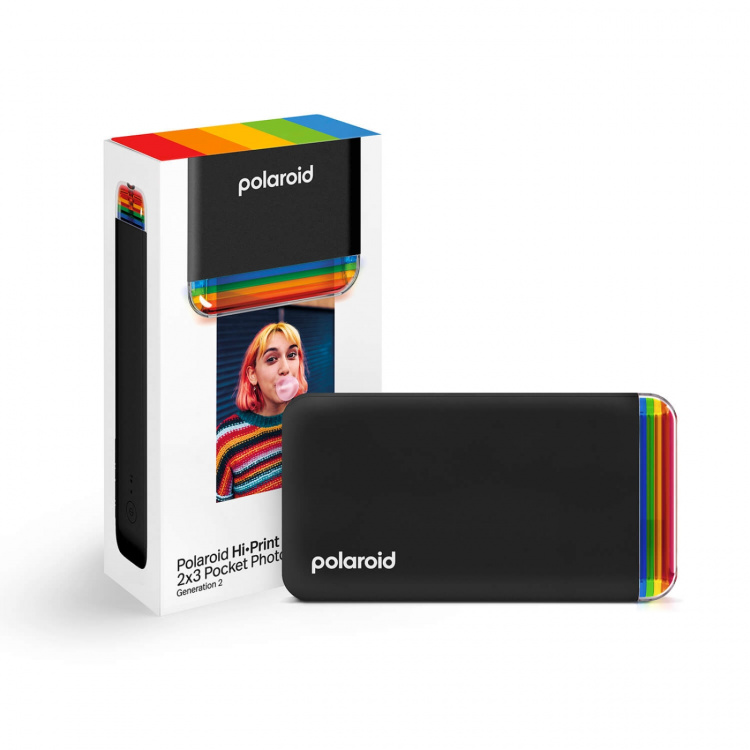Polaroid Printer HiPrint 2x3 Gen. 2 Black Polaroid Printer HiPrint 2x3 Gen. 2 Black