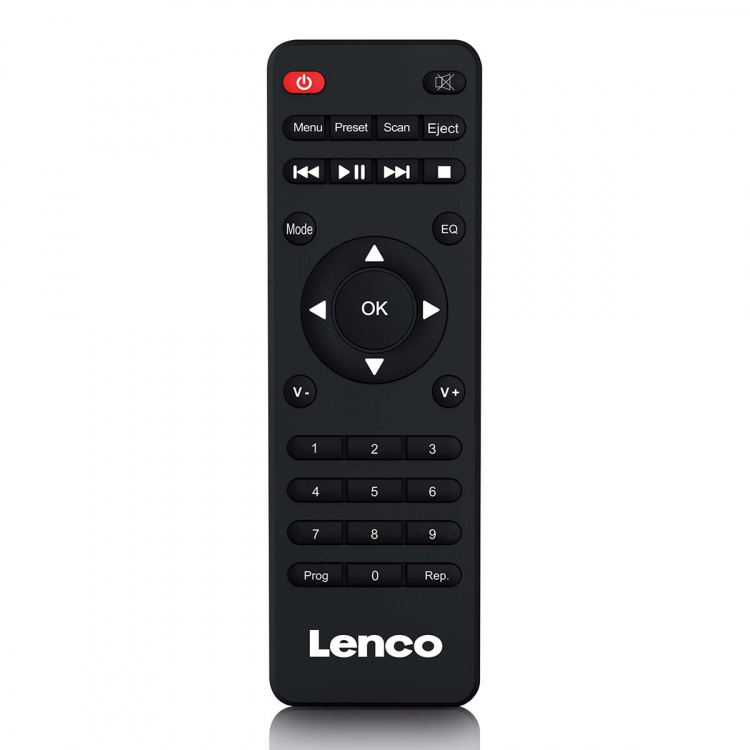 Lenco DAB+ FM-radio med CD MP3-afspiller Bluetooth® Sort