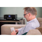 Lenco DAB+ FM-radio med CD MP3-afspiller Bluetooth® Sort