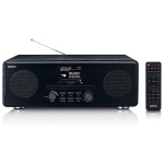 Lenco Internet / DAB+ / FM-radio med cd-afspiller og Bluetooth® Sort Lenco Internet / DAB+ / FM-radio med cd-afspiller og Bluetooth® Sort