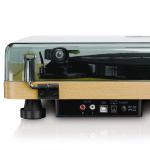 Lenco Pladespiller med auto-stop og PC-kodning Wood