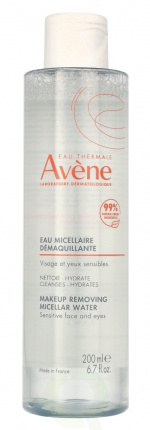 Avene Makeup Removing Micellar Water 200 ml Sensetive Face And Eyes