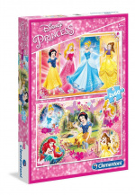 Clementoni 2x60 brikker Puslespil Kids Special Collection Princess