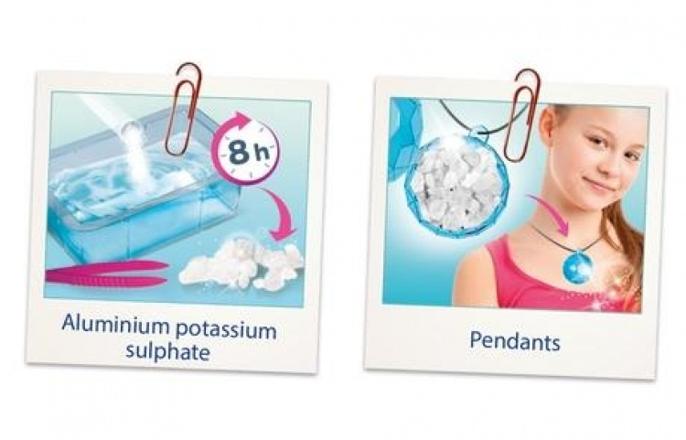 Clementoni Mini krystaller