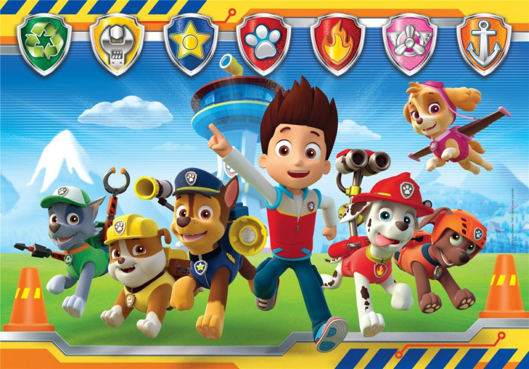 Clementoni 104 brikker Puslespil Børn Paw Patrol