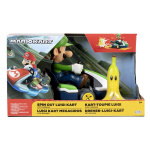 JAKKS Pacific Super Mario 2,5 tommer Spin Out Mario Kart Luigi