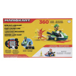 JAKKS Pacific Super Mario 2,5 tommer Spin Out Mario Kart Luigi
