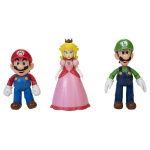 JAKKS Pacific Super Mario 4 tommer figursæt Mushroom Kingdom