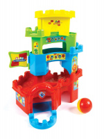 Clementoni Roll & Drop Fun Castle (100 % genbrug)