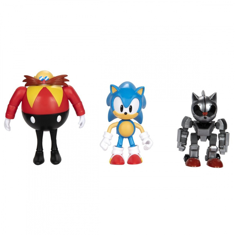 JAKKS Pacific Sonic the Hedgehog 4 Inch Figur Multi-pack