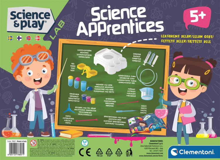 Clementoni Juniorlaboratorium af oplevelser