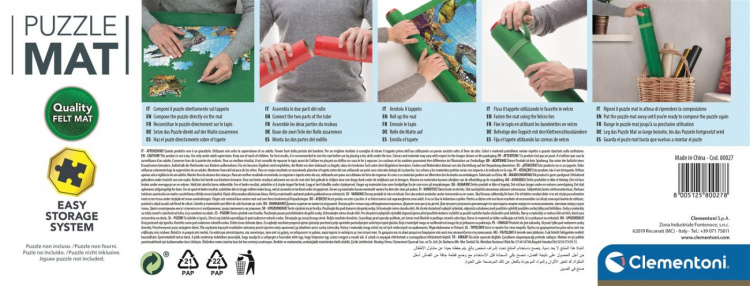 Clementoni Puslespilsmåtte 105x78 cm (NY)