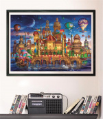 Clementoni 1000 stk CB Collection Downtown af høj kvalitet