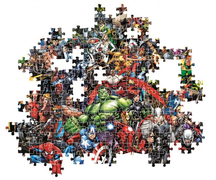 Clementoni 1000 brikker CB Impossible Puzzle Marvel Avengers