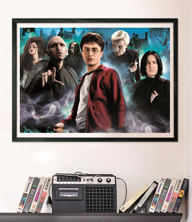 Clementoni 1000 stk CB Collection Harry Potter af høj kvalitet