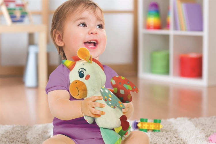 Clementoni Plys baby-enhjørning