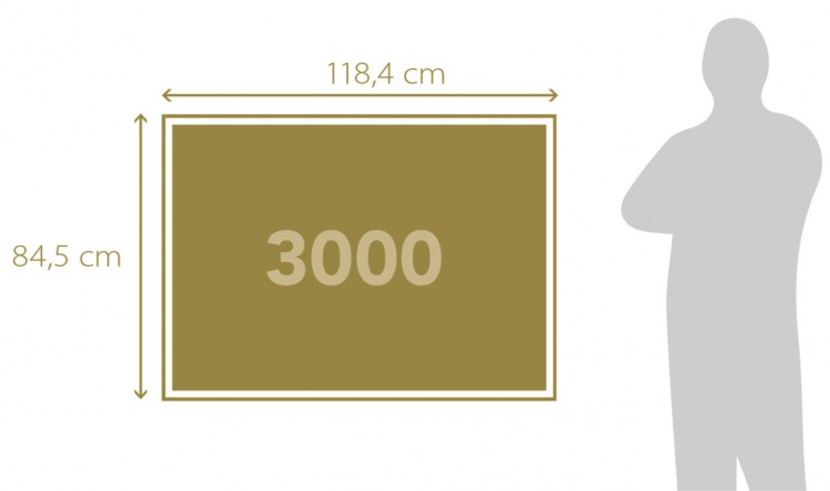 Clementoni 3000 stk Kollektion af høj kvalitet Frodig terrasse ved søen