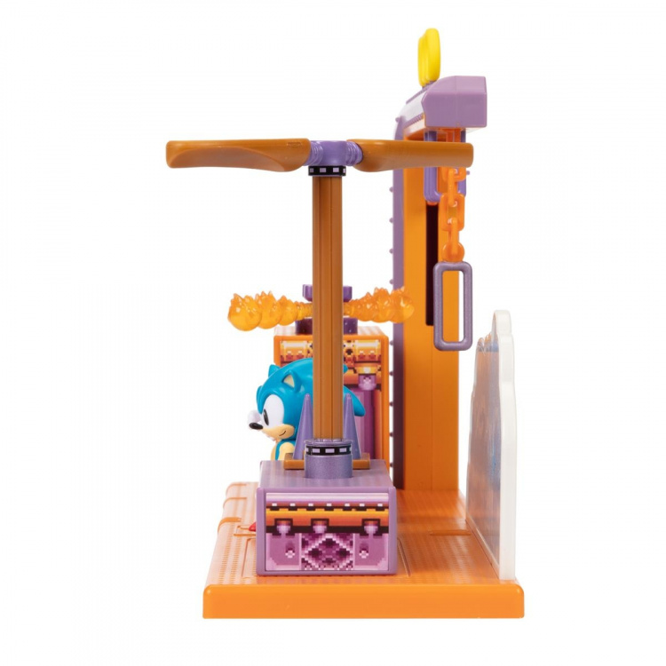 JAKKS Pacific Sonic the Hedgehog 2.5 Inch Playset Flying Battery Zone