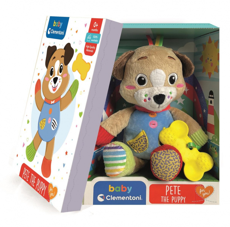 Clementoni Plys Pete Hvalpen