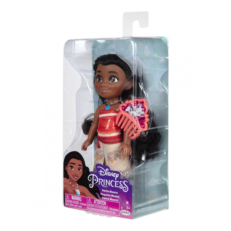 JAKKS Pacific Disney Princess 6 Inch Petite Doll med kam Vaiana