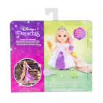 JAKKS Pacific Disney Princess 6 Inch Petite Doll med ekstra mode og tilbehør Rapunzel med det længste hår