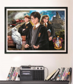 Clementoni 1000 stk CB Collection Harry Potter Trio af høj kvalitet
