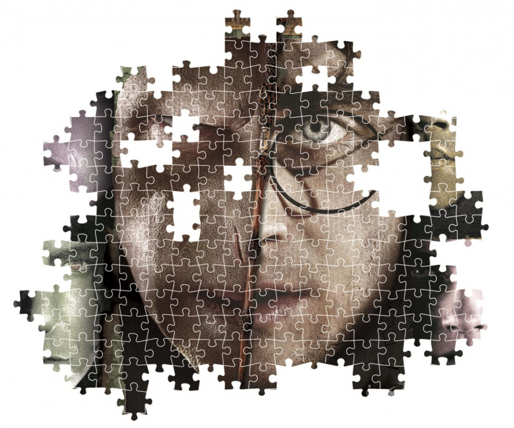 Clementoni 1000 stk CB Collection Harry Potter Face af høj kvalitet