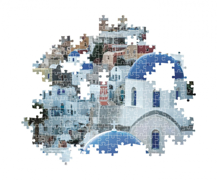 Clementoni 1000 stk CB Collection Santorini af høj kvalitet