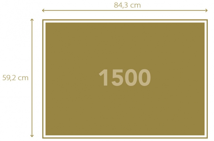 Clementoni 1500 stk CB Collection Rom af høj kvalitet