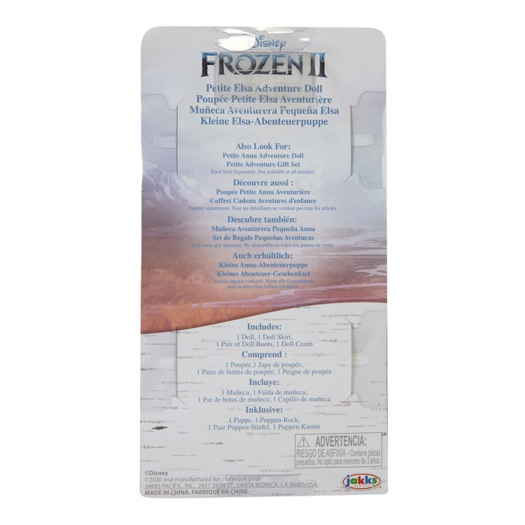 JAKKS Pacific Disney Frozen 6 Inch Petite Doll med kam Eventyr Elsa JAKKS Pacific Disney Frozen 6 Inch Petite Doll med kam Eventyr Elsa