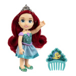 JAKKS Pacific Disney Princess 6 Inch Petite Doll med kam Ariel