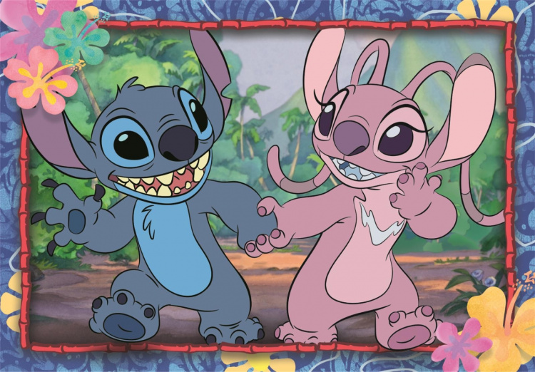 Clementoni 2X20 stykker puslespil Disney Stitch