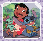 Clementoni 3X48 stk Puslespil Disney Stitch