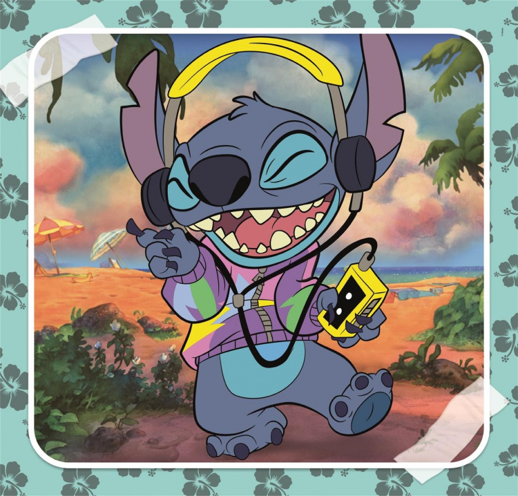 Clementoni 3X48 stk Puslespil Disney Stitch
