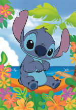 Clementoni 104 brikker Puslespil Disney Stitch