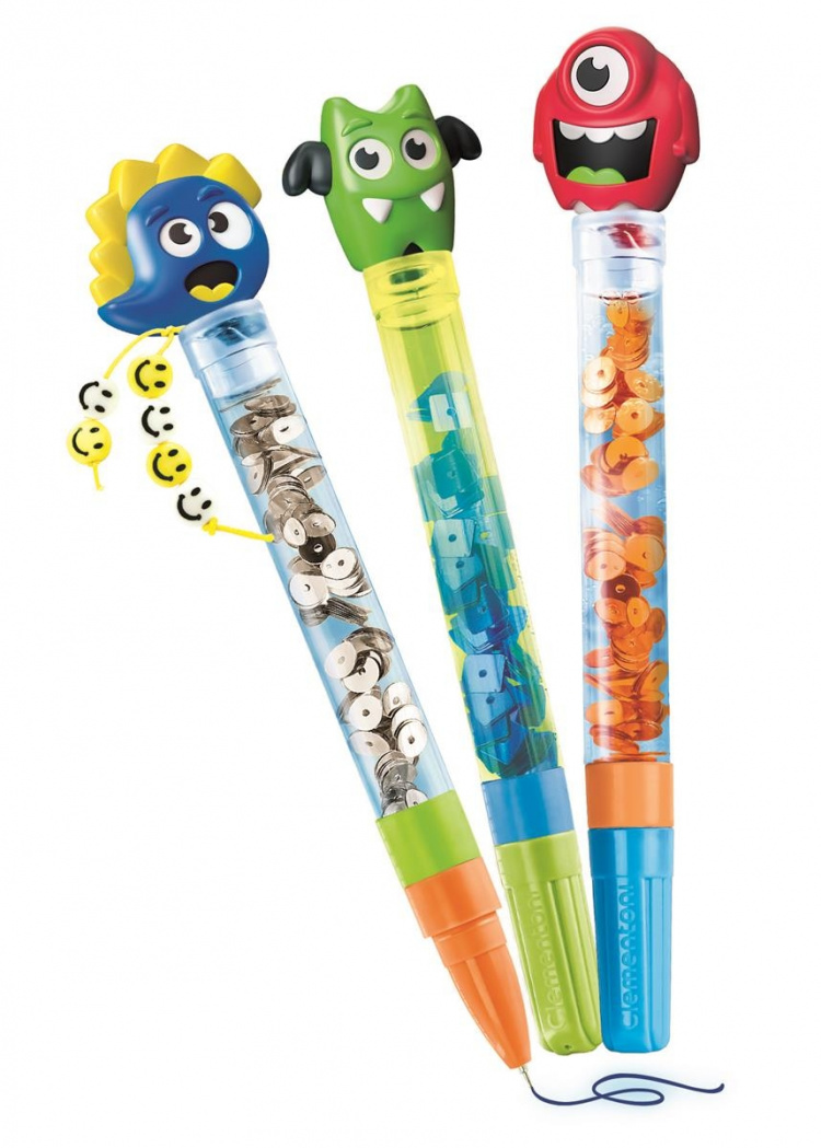 Clementoni Create Your Pens 3-Pack Monster