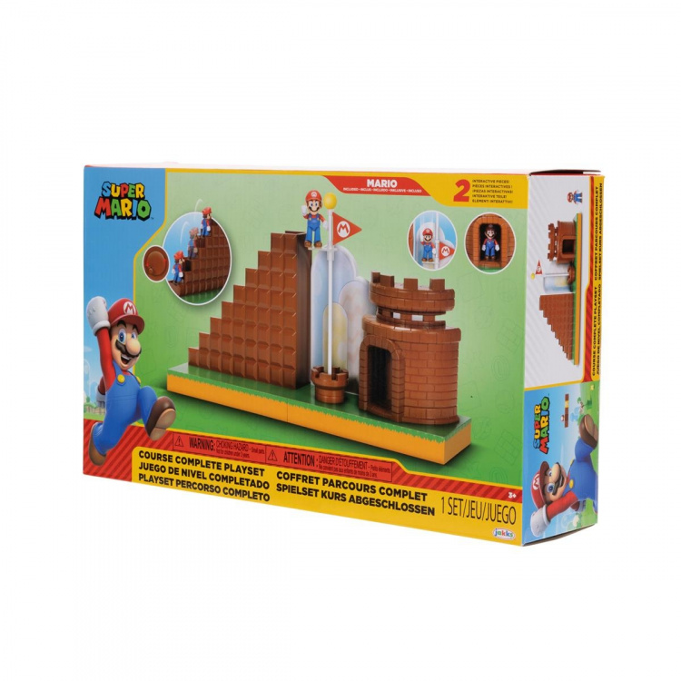 JAKKS Pacific Super Mario 2,5 tommer legesæt Level End