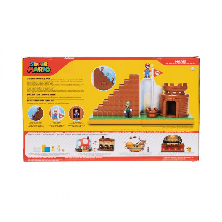 JAKKS Pacific Super Mario 2,5 tommer legesæt Level End