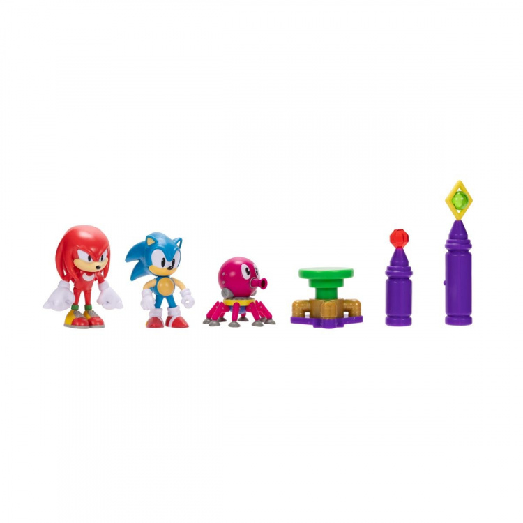 JAKKS Pacific Sonic the Hedgehog 2.5 Inch Diorama Set Oil Ocean